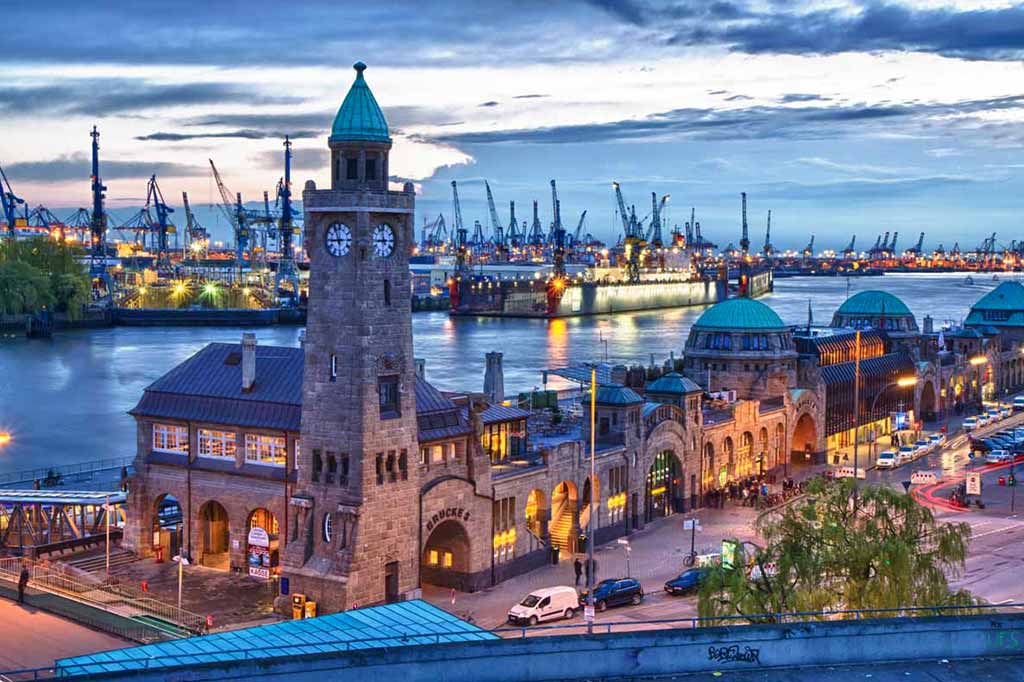 Hamburg is one of Germany’s greenest metropolises with lovely gardens and beautiful boulevards.