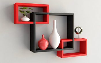 Wooden Intersecting Wall Shelves – Its Utilities and Benefits