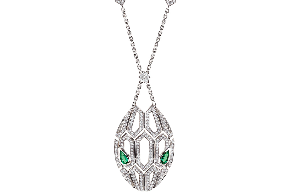 Bulgari is well known for its colored gems and diamonds